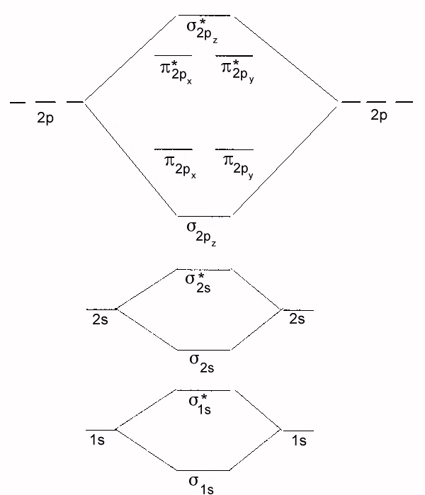 Bond Order Chart